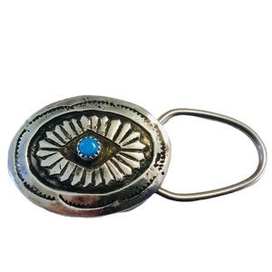 Vintage Southwestern Turquoise Bennet Key Ring